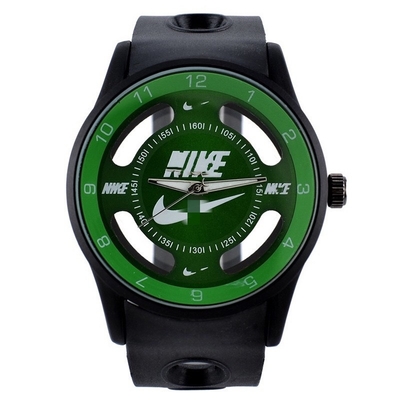 Customized CNC Machining Watch Parts Men Silicone Watch 230mm Band Length